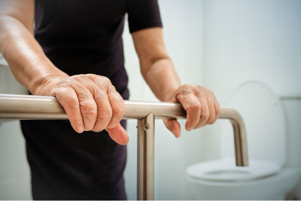 Where to Place Grab Bars Around the Toilet